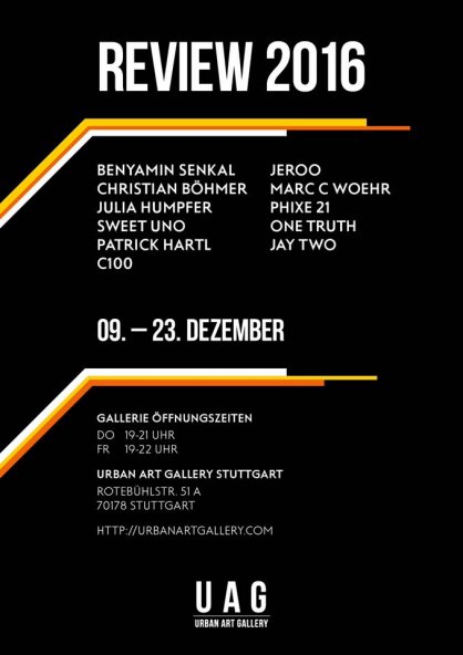 Stuttgart Urban Art Gallery / Review 2016
