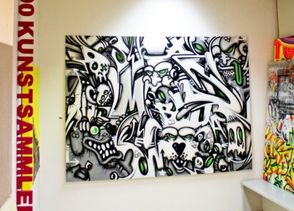 Urban Art Ausstellung im Kunstwarenhaus