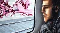 looking from the train / Zürich Graffiti