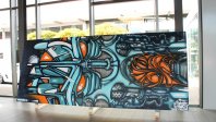Mercedes A-Klasse Graffiti live painting