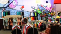 Switcher Store Graffiti Auftrag