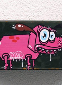 Dog (pink) 29/33 (SOLD)