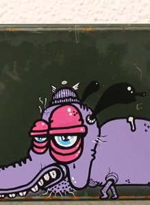 Dog (violet) 7/33 (SOLD)