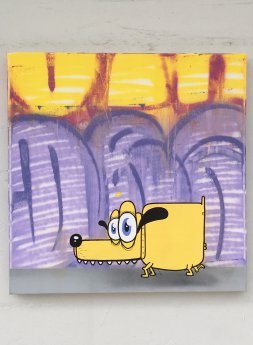 Graffiti Dog 1/4