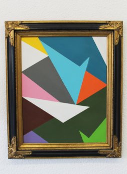 Gold Frame Abstract 1 (SOLD)