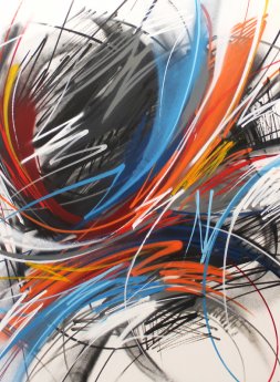 Out of Control 1 / Graffiti Canvas