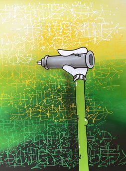 The Unknown Hand (Green)