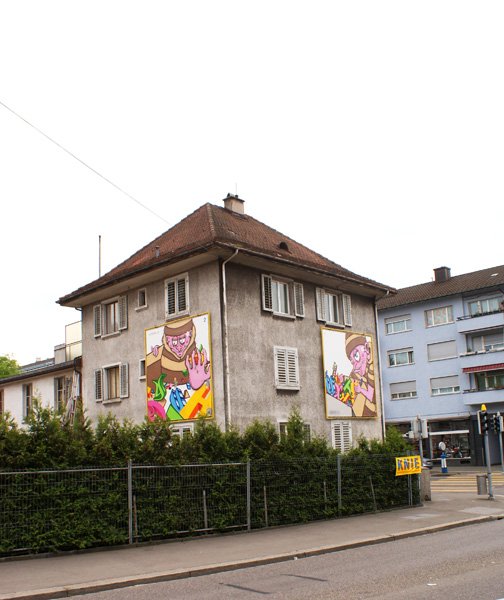 Europa Bridge Gallery Part 1+2 / Graffiti Auftrag