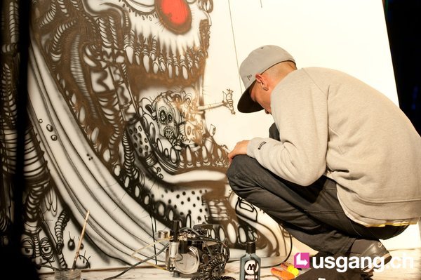 Blue Balls Festival / live painting