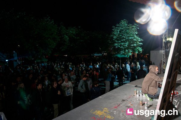 Blue Balls Festival / live painting