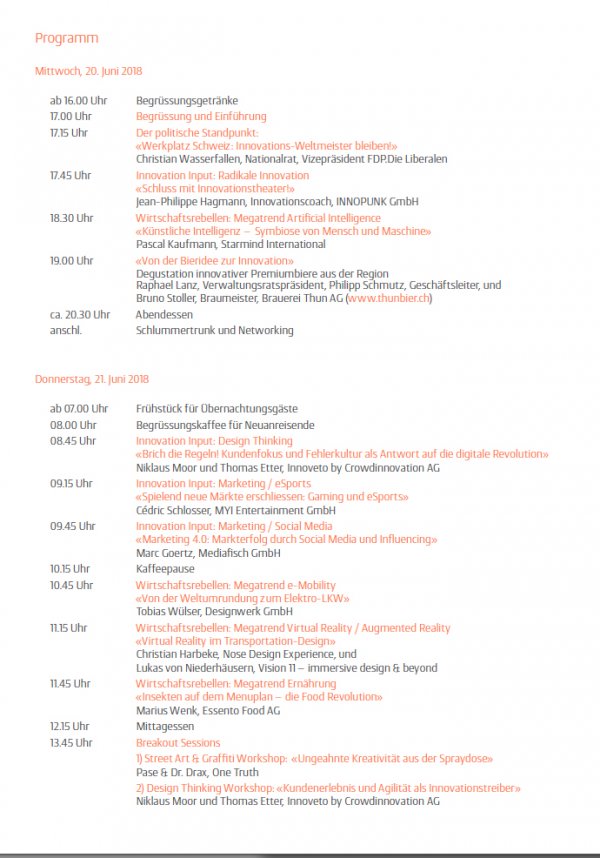 UBS Innovations Forum