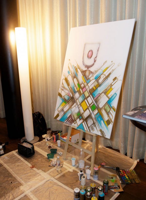 Live Painting Grand Hotel Dolder