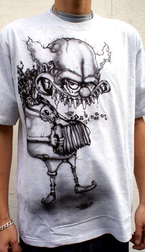 Evil Clown Airbrush Shirt