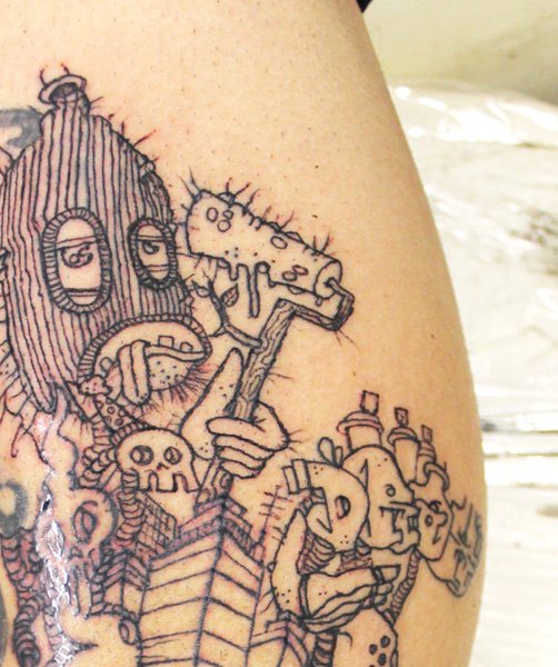 Tattoo / Zürich Graffiti