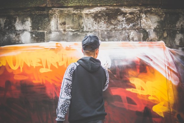Street Art Live Painting / Desperados 