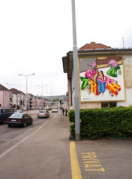 Europa Bridge Gallery Part 1+2 / Graffiti Auftrag