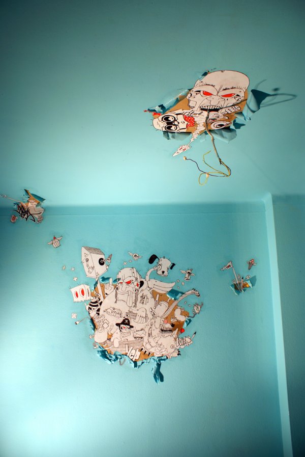 Paper Paste Street Art