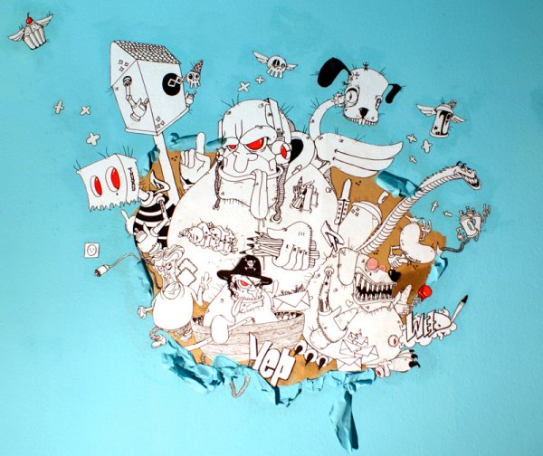Paper Paste Street Art