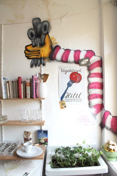 Hiltl Food / Orell Füssli Graffiti Auftrag Zürich
