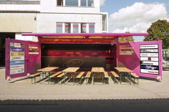 MZ-Eventbox / Graffiti Auftrag