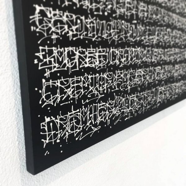 Hand lettering Street Art 