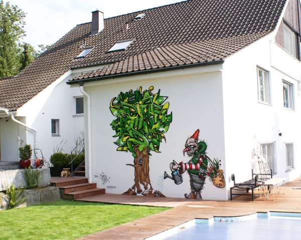 Style Tree / Graffiti Auftrag