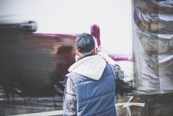 Street Art Live Painting / Desperados 