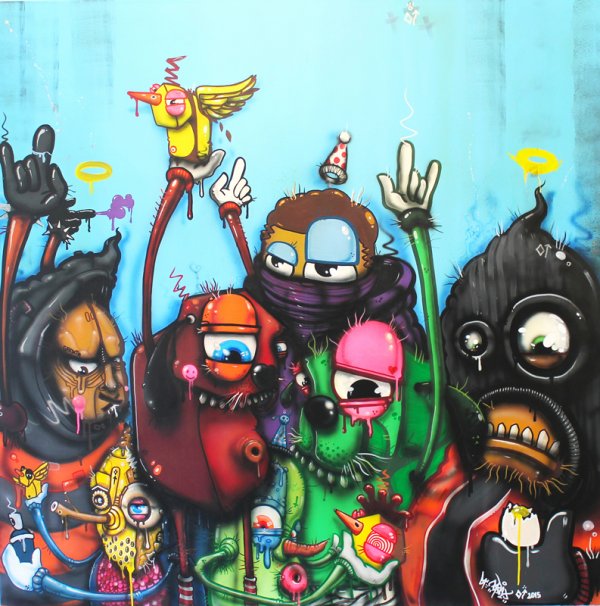 New works on Canvas 2015