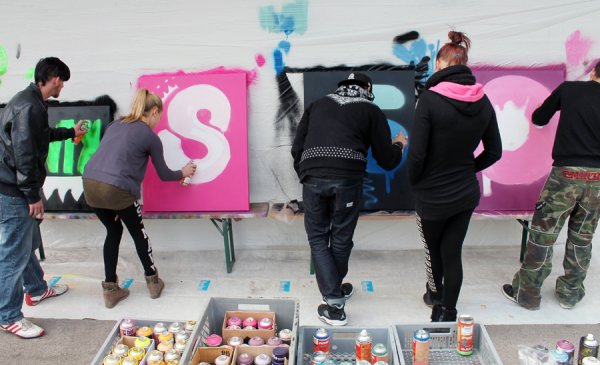 Graffiti Street Art Workshop / One Truth Studio 