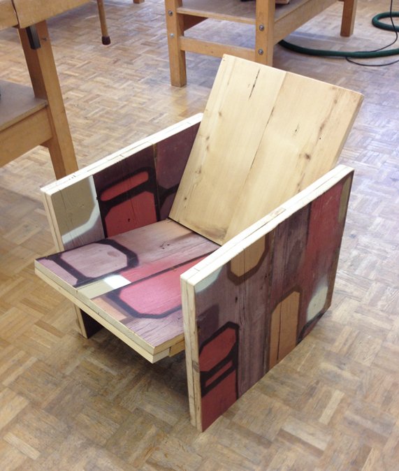 Pimp My Garden House / Art Chair