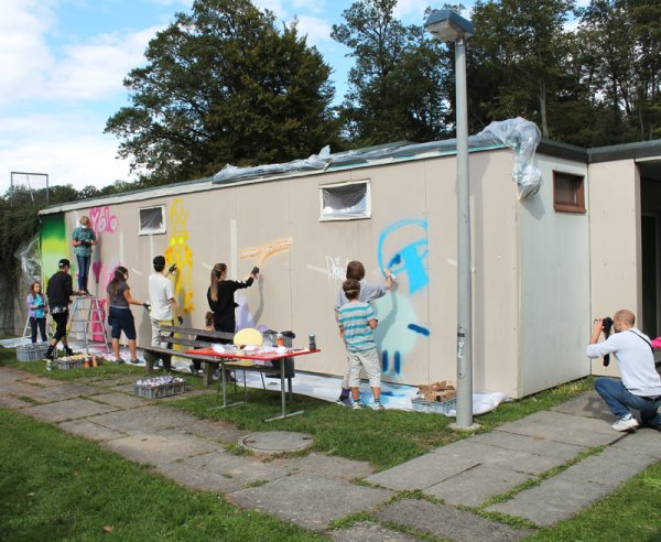 Graffiti Workshop Uitikon Waldegg / Art Day Horgen