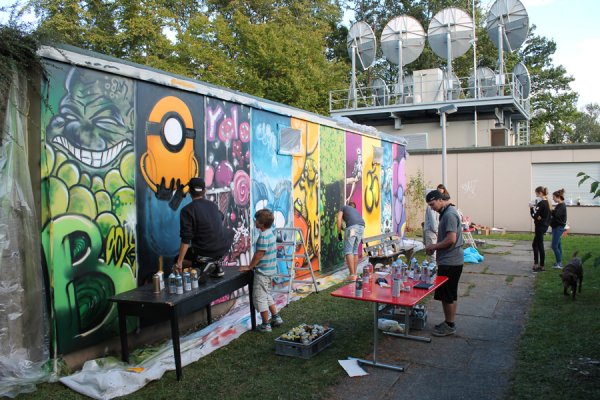 Graffiti Workshop Uitikon Waldegg / Art Day Horgen