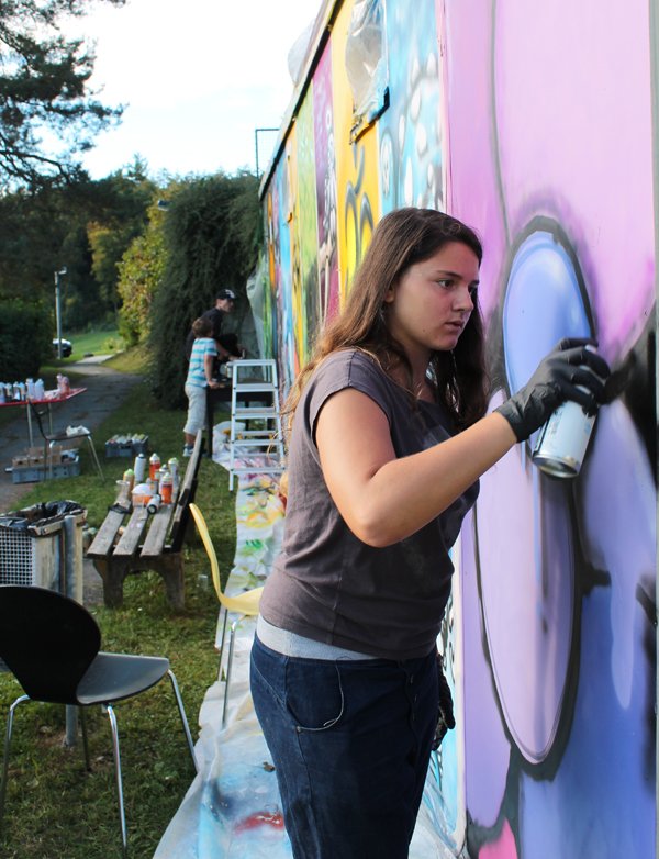 Graffiti Workshop Uitikon Waldegg / Art Day Horgen