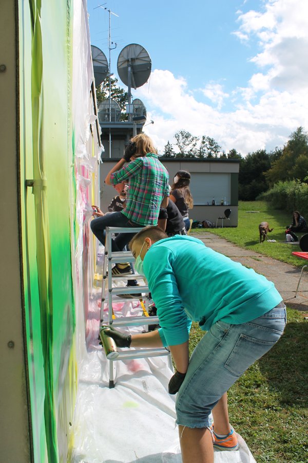 Graffiti Workshop Uitikon Waldegg / Art Day Horgen