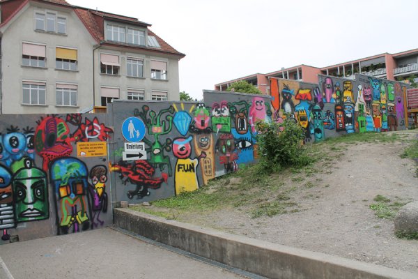 Graffiti Workshop School Höngg