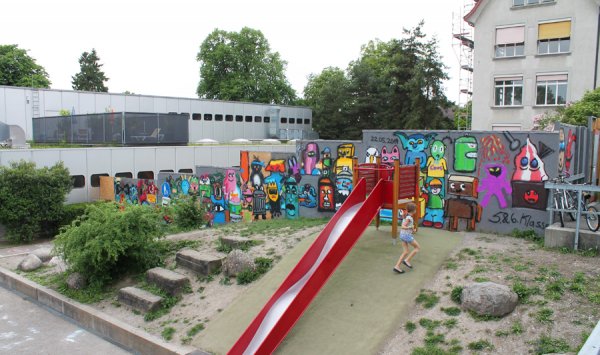 Graffiti Workshop School Höngg