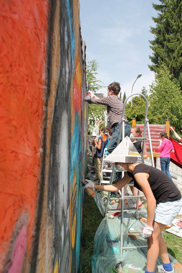 Graffiti Workshop School Höngg
