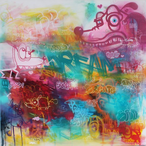 Bahnhofstrasse X-Mas Street Art Show 2018