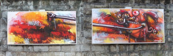 Street Art Live Painting / Desperados 
