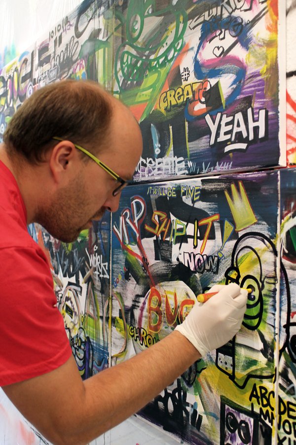 Graffiti Workshop - Team Building 2016-2017
