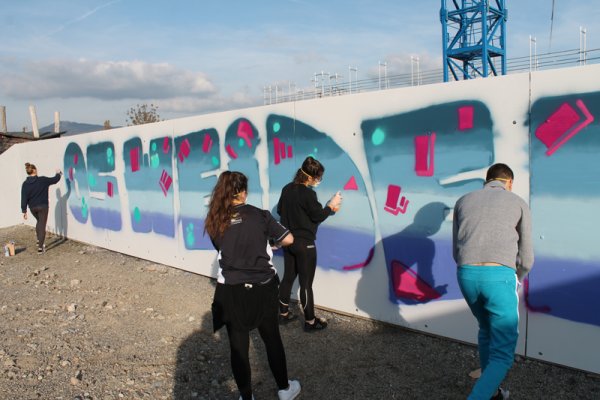 Graffiti Workshop - Team Building 2016-2017