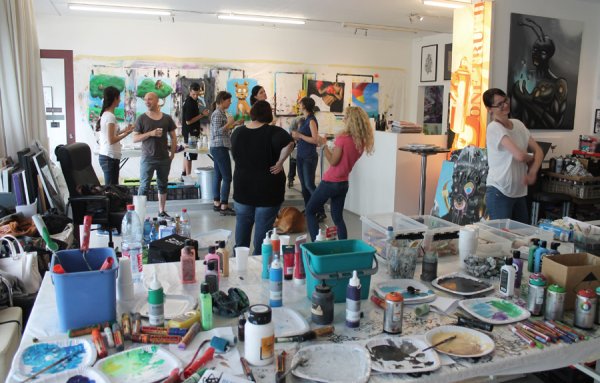 Graffiti Workshop - Team Building 2016-2017