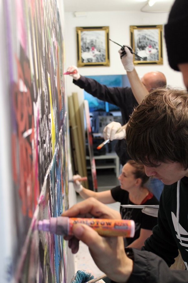 Graffiti Workshop - Team Building 2016-2017