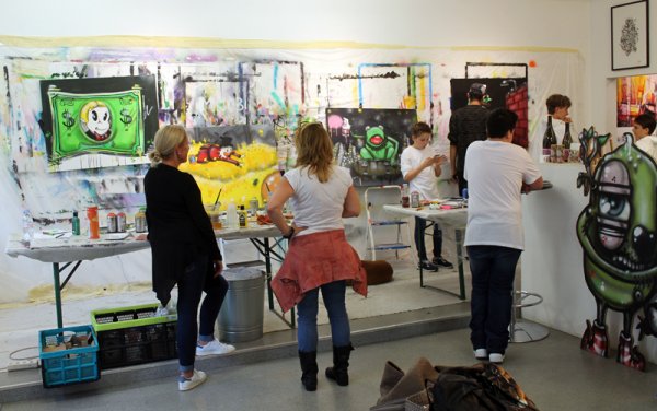 Graffiti Workshop - Team Building 2016-2017
