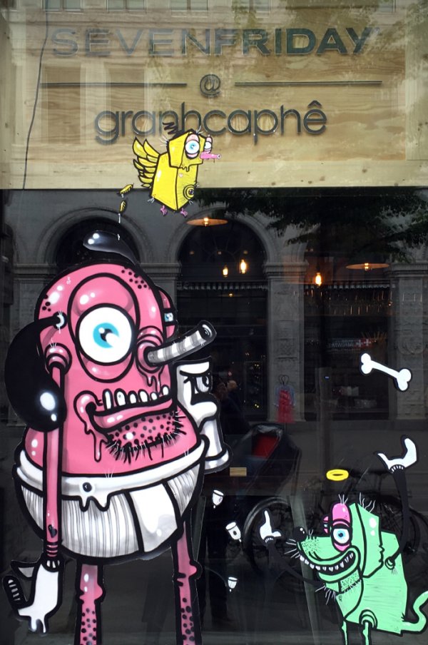 Street Art Bahnhofstrasse  - 7 Friday Space