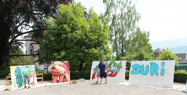 Graffiti Workshop Baden und Männerdorf